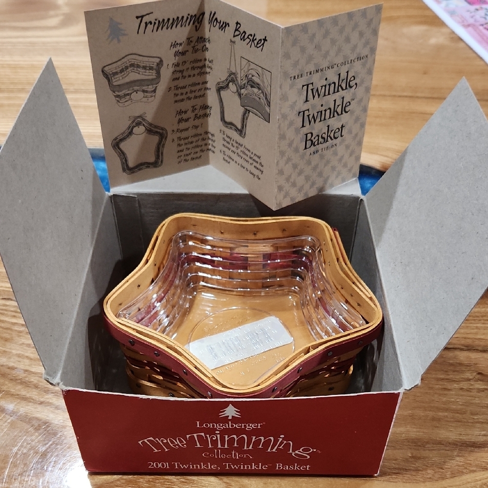 Longaberger Twinkle Twinkle Basket Set